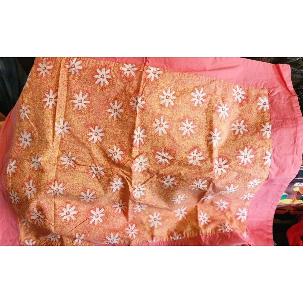 Rare Girls Duvet Cover Set Twin American Girl Orange Floral Heart Pil Sham 82x65 - Picture 7 of 11